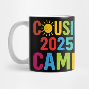 Cousin Camp 2025 Family Summer Vacation Camping Mug